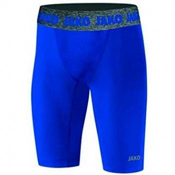 Shorts de compresión Jako 2.0 para hombre - Azul - Talla M