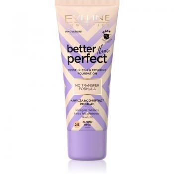 Eveline Cosmetics Better than Perfect High Cover Foundation with Moisturising Effect Shade 2.5 Almond Beige Warm 30 ml