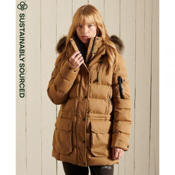 Superdry Women's Microfibre Expedition Parka Jacket