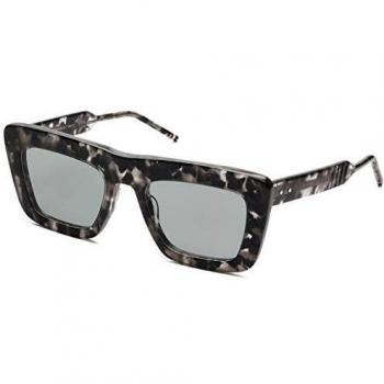 THOM BROWNE TBS415-52-03 Sunglasses Grey Tortoise w/ Light Grey - AR 52mm