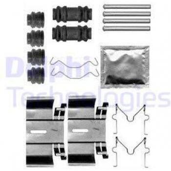 Kit de accesorios DELPHI LX0563, pastillas de frenos