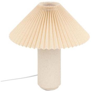 Lámpara de mesa Talya Porcelana Beige 38cm Atmosphera