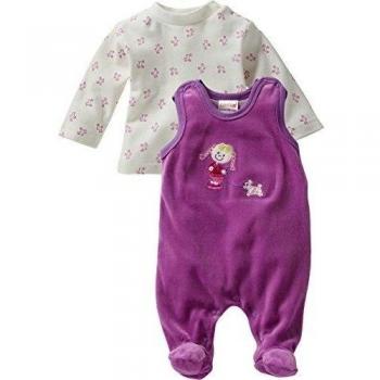 Schnizler Nicki, Mädchen, 2-tlg. Set, Langarmshirt-Polaina Bebé-Niños    Violett