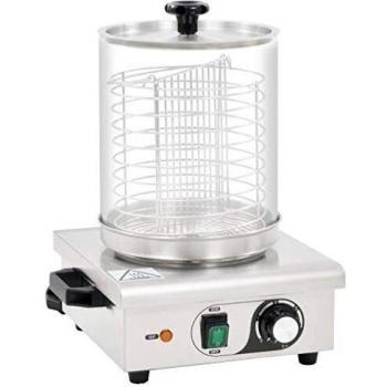 vidaXL Calentador de Perritos Calientes Acero Inoxidable Máquina de Salchichas