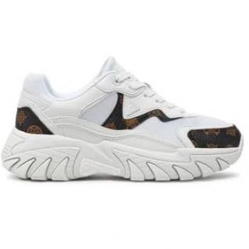 Zapatillas Guess Nowah 4G Logo Peonía Blancas para Mujer