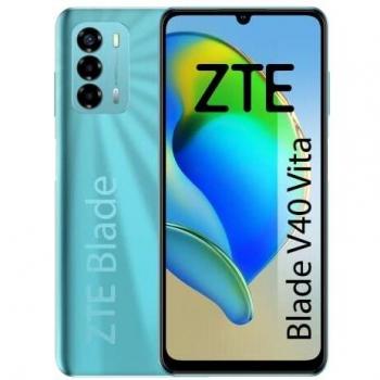 ZTE Blade V40 Vita - Smartphone 6,74 HD+ 90hz, 4GB RAM, 128GB Almacenamiento, Bateria de 5130 mAh, Carga rápida 22,5W, Triple cámara 48MP, NFC, Verde