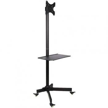 Soporte para TV Techly ICA-TR20 94 cm (37) Negro, compatible con pantallas de hasta 37 pulgadas, diseño robusto y elegante, fácil instalación, ajuste de inclinación y rotación
