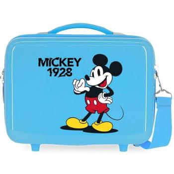 Neceser Infantil Disney Mickey 1928 That's Easy ABS Adaptable Azul 9L