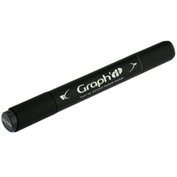Marcador de Alcohol Graph'it 9509 Doble Punta Gris Neutro 9