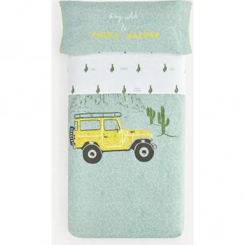 Juego de funda nórdica algodón sostenible Adventure Mini Home