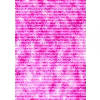 4 hojas A4 de Creative decorativo para hacer con logos de - Creations compartimento para tarjetas de rosa y rayas Matt - el pistolero 240gsm 300mic de bicicletas para alforjas giratoria con dibujos - con ranura para tarjeta de lisas de atrás blanca
