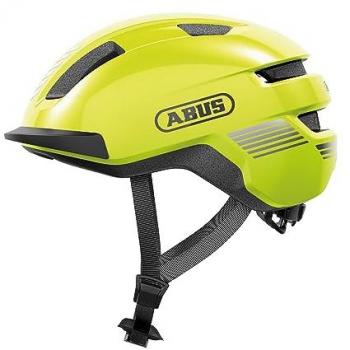 ABUS PURL-Y Urban Bicycle Helmet - Signal Yellow, Size L (57-61 cm)