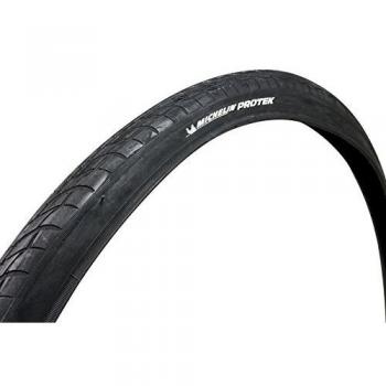 Michelin Protek Cubierta, Unisex, Negro, 26 x 1.85