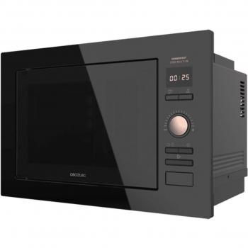 Cecotec GrandHeat 2590 Built-in BlackRose Microondas Encastrable con Grill, 25 Litros