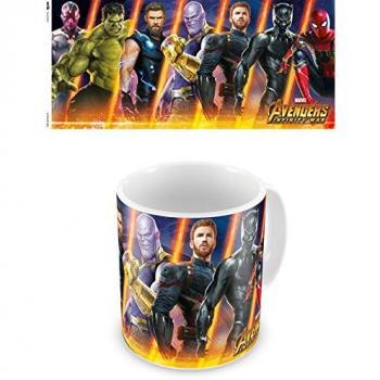 Grupo Erik Editores Los Vengadores Infinity War Marvel Taza Desayuno, Cerámica,, 9.5x8x8 cm