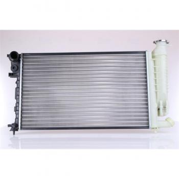 Radiador NISSENS 61382A para refrigeración del motor, Aluminio, dimensiones 610 x 378 mm, con aletas unidas mecánicamente, compatible con PEUGEOT 306 Hatchback y Berlina