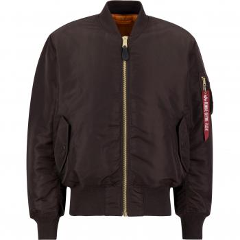 Alpha Industries MA-1 Bomber Jacket Regular Fit, Hunter Brown, Male, Size: XL