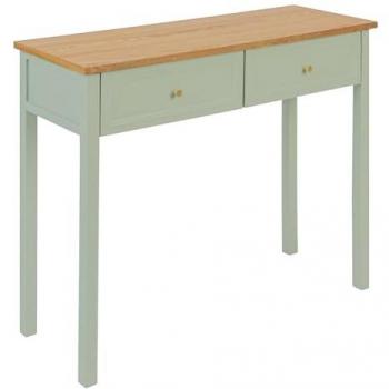Consola Mohea 2 cajones Verde Celadón L100cm