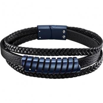 Pulsera Lotus Style LS2208-2/2 Urban Man de Cuero para Hombre Acabado Mate