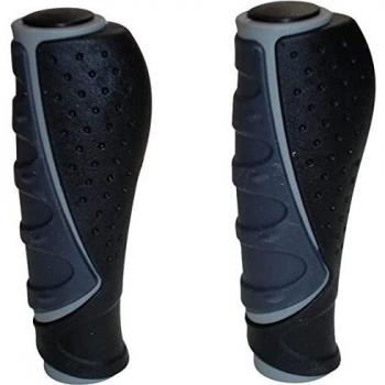 OXC Puños Ergonómicos en Negro/Gris de Triple Densidad