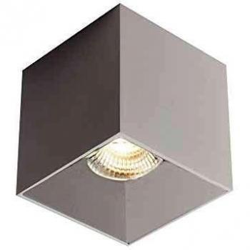 Foco Downlight Cuadrado Town Blanco 10 cm GU10