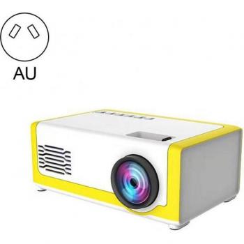 Proyector Mini Portátil YG300 3D Full HD LED para Cine en Casa 1080p AV USB SD HDMI