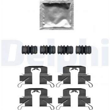 Kit de accesorios y pastillas de freno de disco DELPHI LX0696