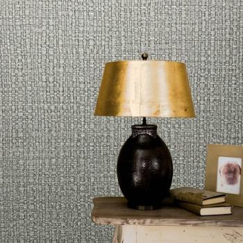 Noordwand Papel de Pared Vintage Deluxe Course Fabric Look Revestimiento Mural Decoración de Hogar Color Verde