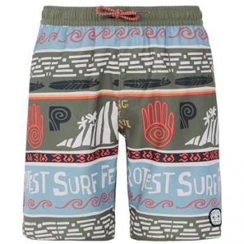 Bañador Corto Unisex Protest Cinema Oliva Talla 128