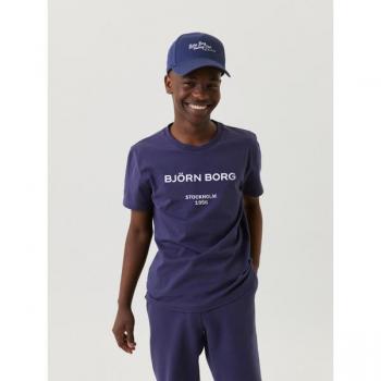 Björn Borg Borg Logo T-shirt Navy, Size 158-164