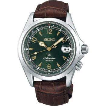 Seiko Prospex SPB121J1 - Reloj de hombre automático con correa de piel marrón