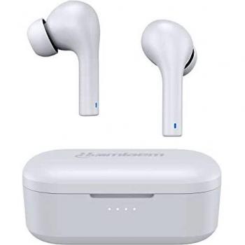 Hamlaem Auriculares Inalámbricos Bluetooth 5.2, Auriculares Bluetooth Estuche de Carga Inalámbrica, IPX8 Impermeable, Sonido Estéreo, Reproducción de 30 Horas, Micrófonos MEMS