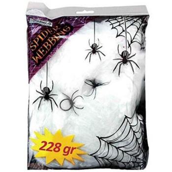 Guirca grafoplas SL. – Centro de Falsa Extensible Halloween 228 Gramos, Color Blanco, 19430 