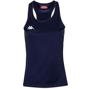 Kappa Fanti Top Running, Mujer, Azul Marino, XS