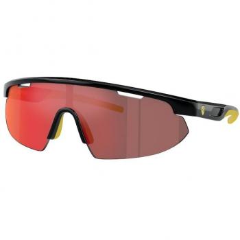 Scuderia Ferrari FZ6004U Col. 501/6Q Unisex Geometrica Nero Sunglasses