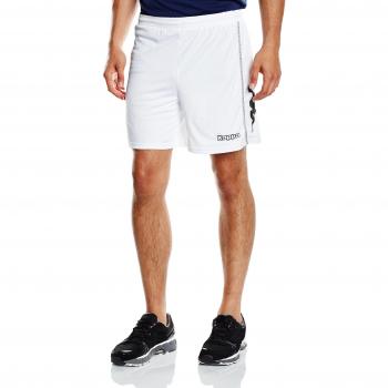 Kappa Alba Short - Pantalones cortos para hombre, color blanco, talla YXXL