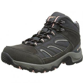 Hi-Tec Idaho Wp High Rise Hiking Zapatillas para Mujer, Gris Grey