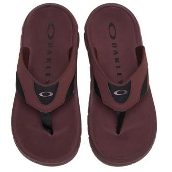 Chanclas Oakley O Coil Burdeos para Hombre, Modelo FOF100418-9B2, Talla 44.5 EU