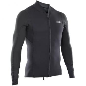 Ion Neo Zip Longsleeve Lycra negro - Camiseta de manga larga, material lycra, diseño con cremallera, 2 mm de grosor