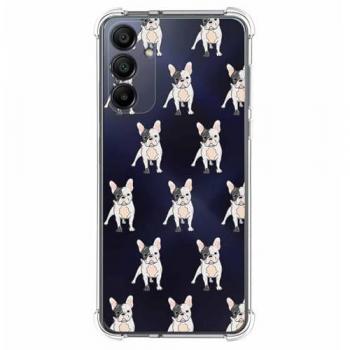 Funda Silicona Antigolpes para Samsung Galaxy S24+ Plus 5G con Diseño de Perros 12 Dibujos