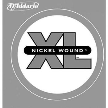 D'Addario XB040SL Nickel Wound Bass Guitar Single String, Super Long Scale.040