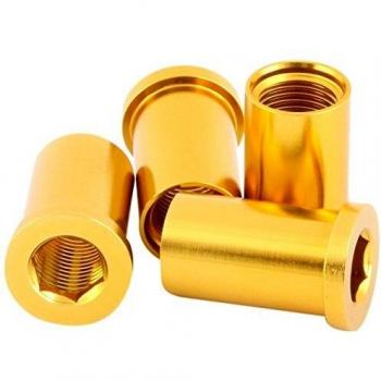 Msc M8X18D4 - Hembras alu 1 o 2 platos+protector de platos 4 unidades