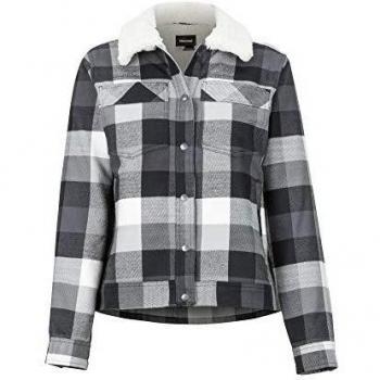 Marmot Wm's Ridgefield Sherpa LND LS Camiseta, Mujer, Negro, Large