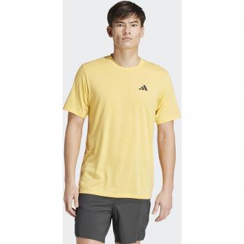 Camiseta de fitness adidas Essentials Training FR para hombre en color amarillo