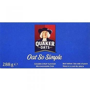 Quaker Oats Avena Instantánea Con Sirope Golden - 288 gr