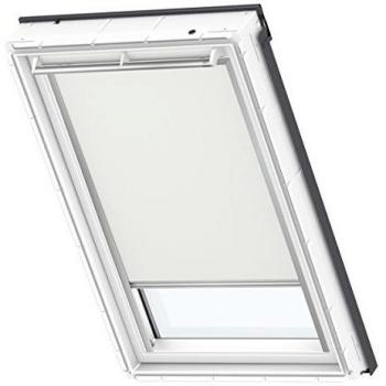 VELUX Original Cortina de Oscurecimiento para Ventanas de Techo C04 / 6, Beige con guía Lateral Gris