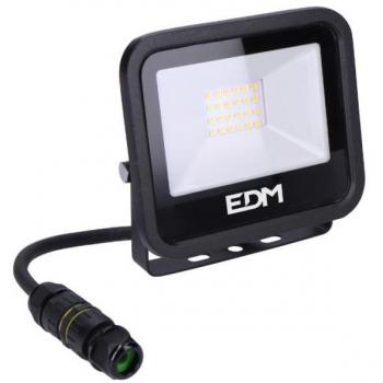 Proyector LED 20W 6400K IP65 Negro