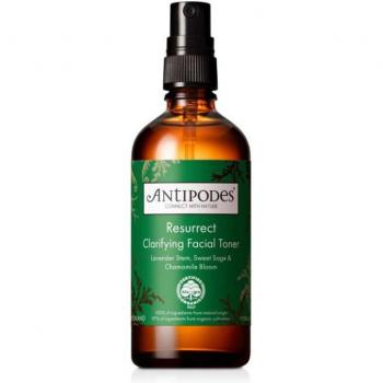 Antipodes Resurrect Clarifying Facial Toner 100ml - Unisex Refreshing Cleansing Spray