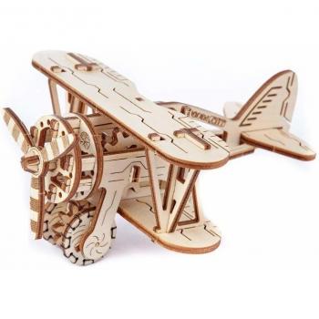 Rompecabezas Mecánico 3D de Madera - Wooden City con Accesorios Clave