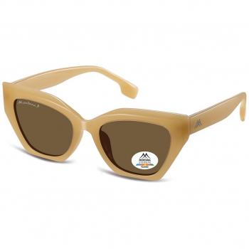 Montana Eyewear MP55 Polarized MP55F Women's Sunglasses Yellow Size 53